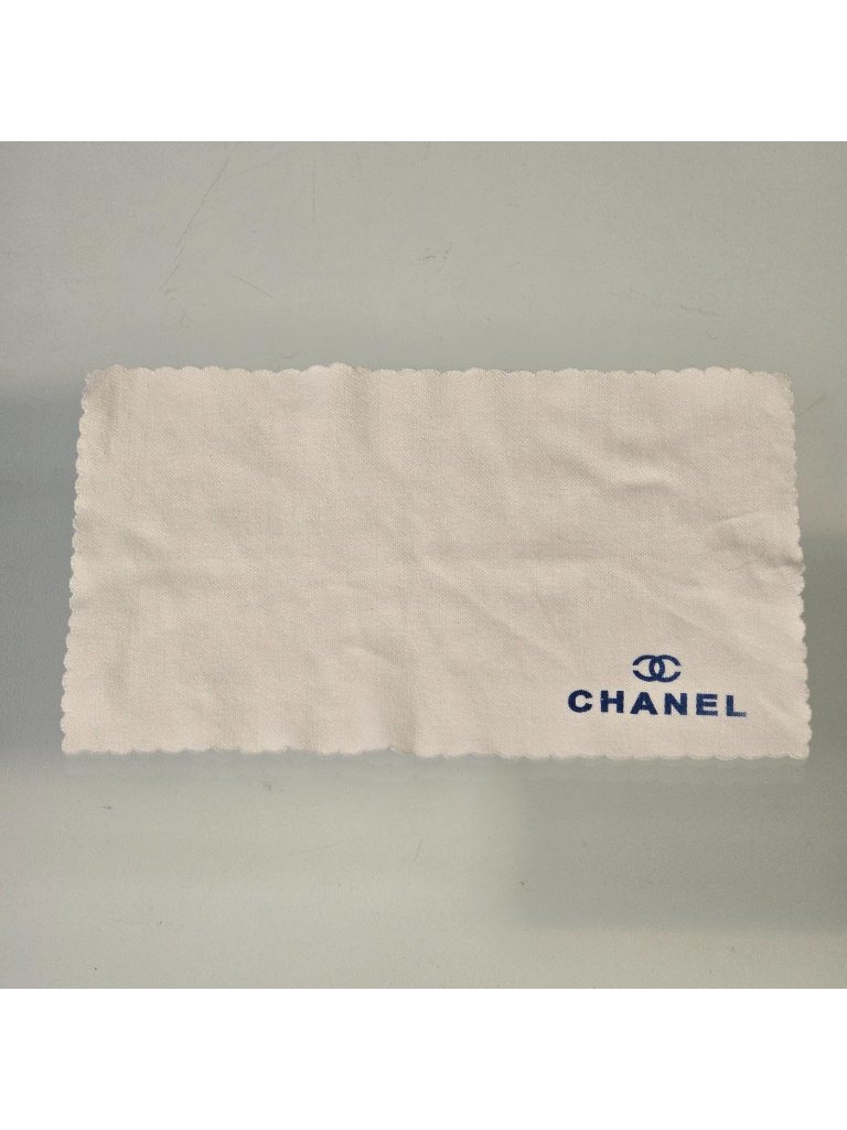 Chanel Eyeglasses White Lens Polishing Cleaning Cloth